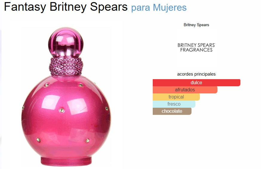 Fantasy Britney Spears 100ml EDP Mujer