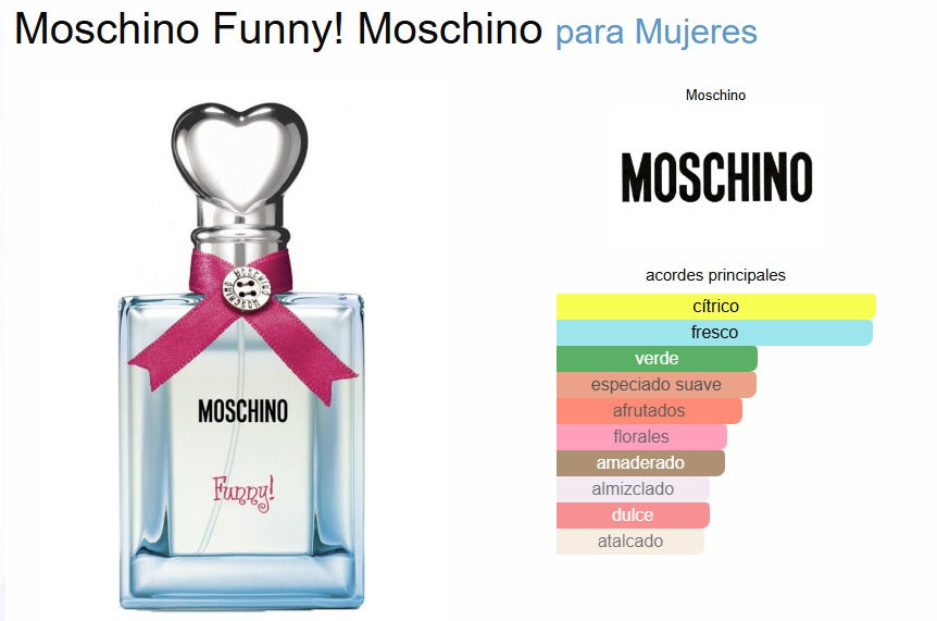 Moschino Funny! 100ml EDT Mujer