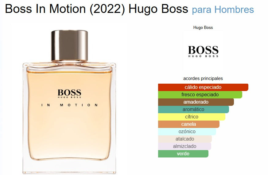 Boss In Motion 100ml EDT Hombre