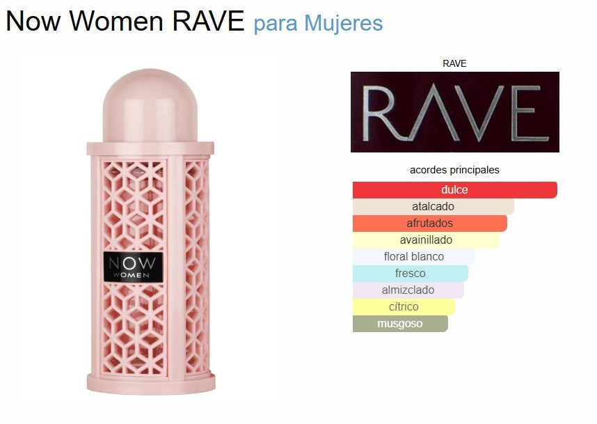 Lattafa Rave Now Women 100ml EDP Mujer
