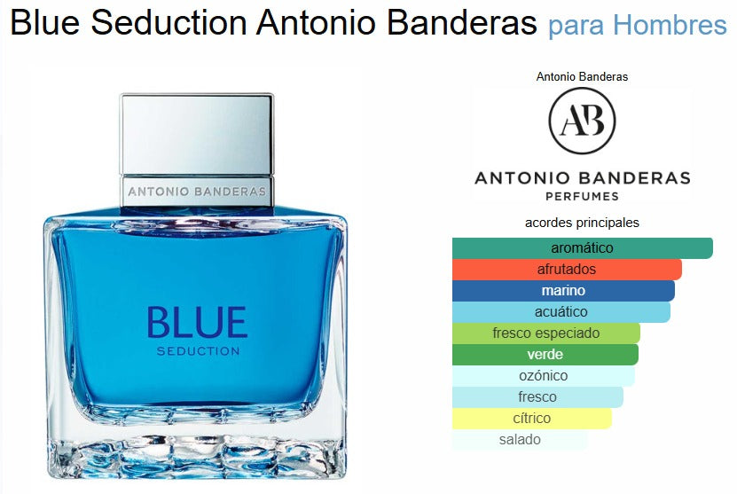 Blue Seduction Antonio Banderas 100ml EDT Hombre