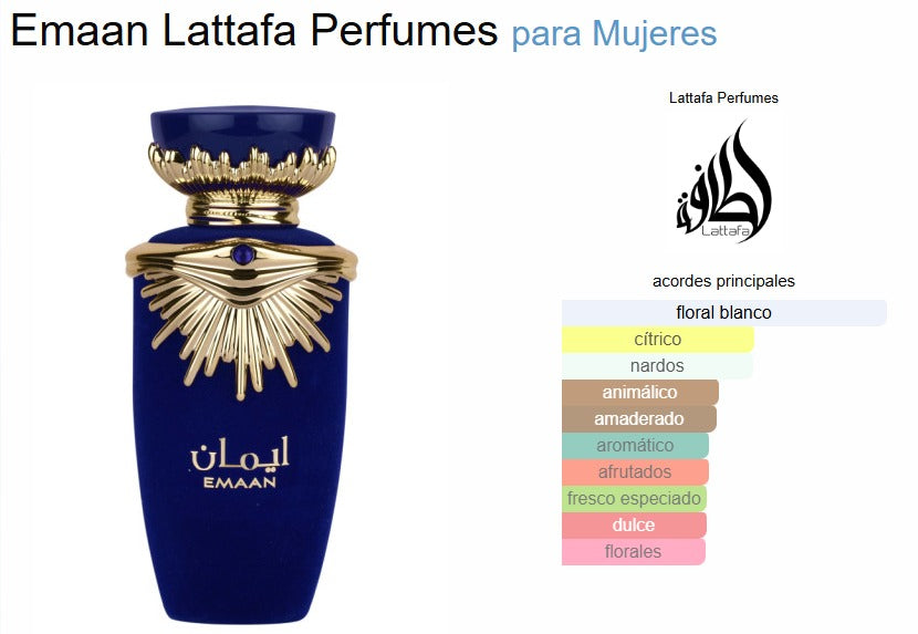 Lattafa Emaan 100ml EDP Mujer