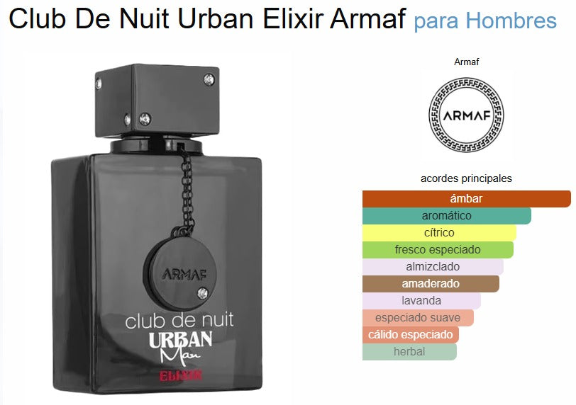 Armaf Club De Nuit Urban Elixir 105ml EDP Hombre