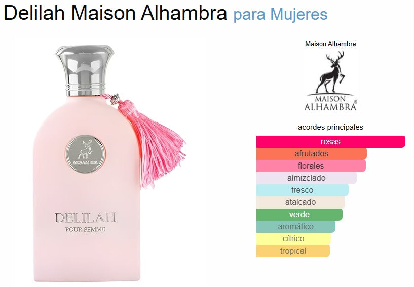 Delilah Maison Alhambra 100ml EDP Mujer