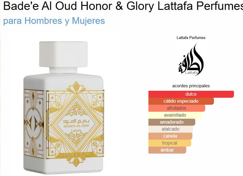 Lattafa Honor & Glory 100ml EDP Unisex