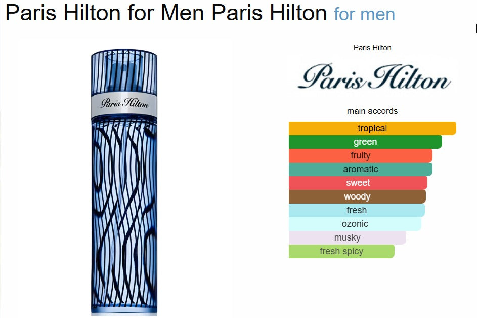 Paris Hilton 100ml EDT Hombre