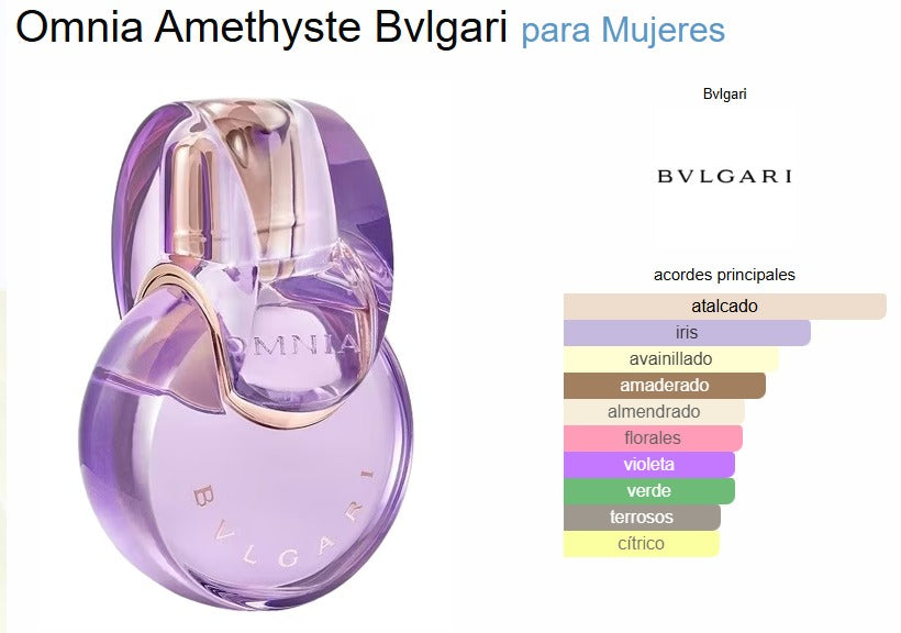 Bvlgari Omnia Amethyste 60ml EDT Mujer