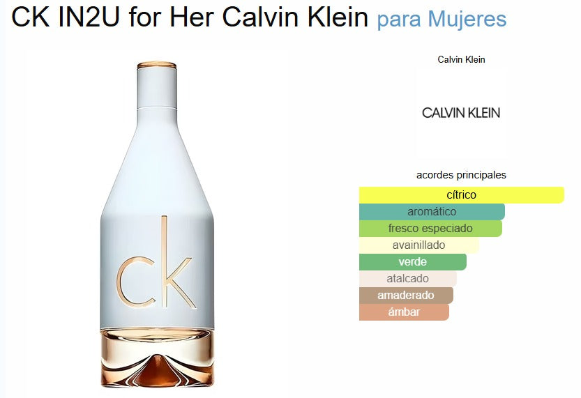 CKIn2U Calvin Klein EDT Mujer 100ml