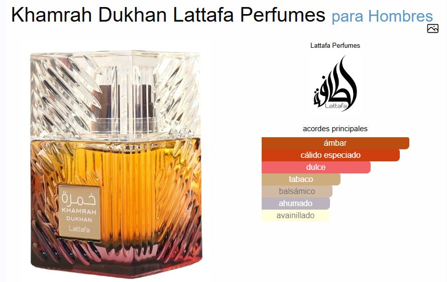 Lattafa Khamrah Dukhan 100ml EDP Unisex