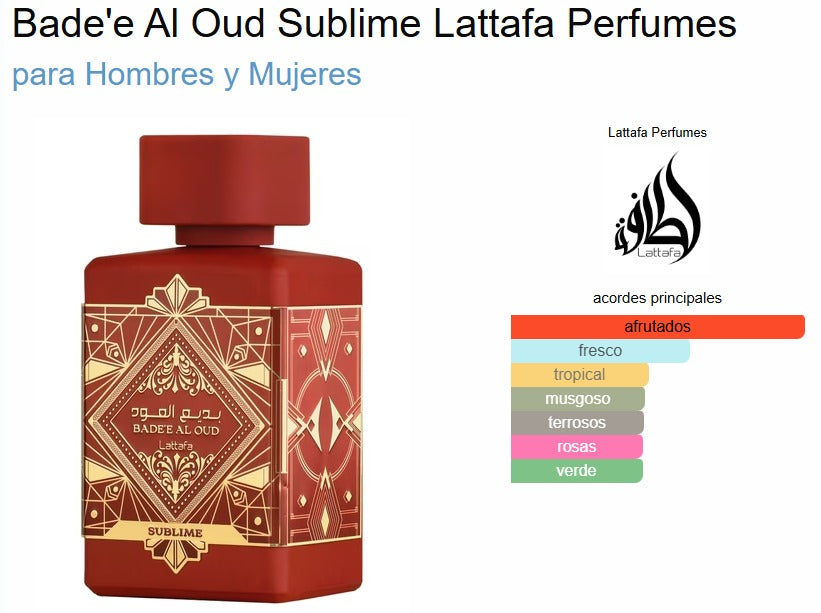 Lattafa Oud Sublime 100ml EDP Unisex