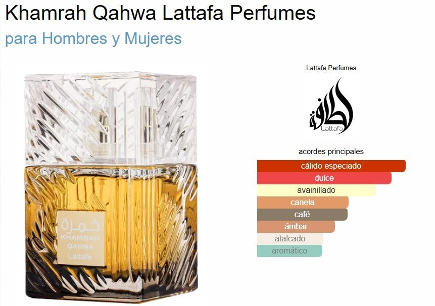 Lattafa Khamrah Qahwa 100ml EDP Unisex