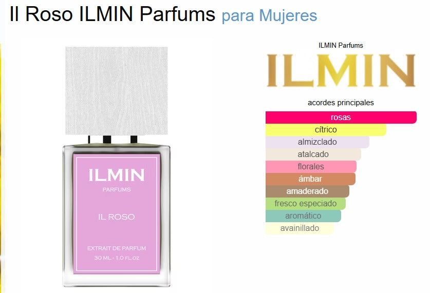 Ilmin Il Roso 30ml Extrait de Parfum Mujer