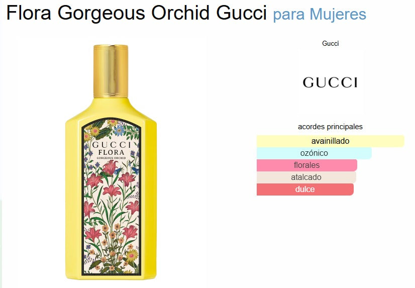 Gucci Flora Gorgeous Orchid EDP 100 ml – Perfume femenino