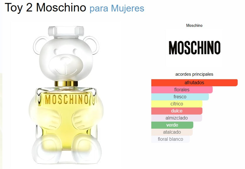 Moschino Toy 2 100ml EDP Mujer