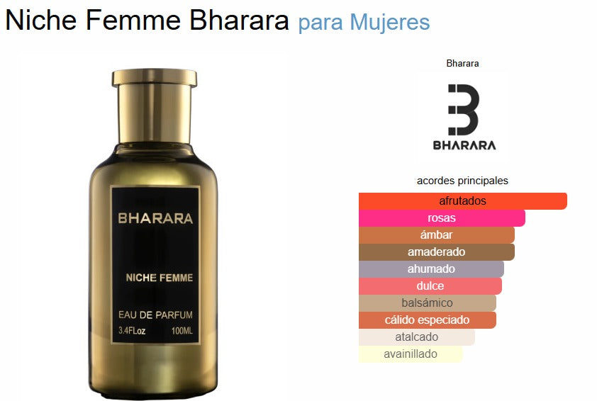 Bharara Niche Femme 100ml EDP Mujer