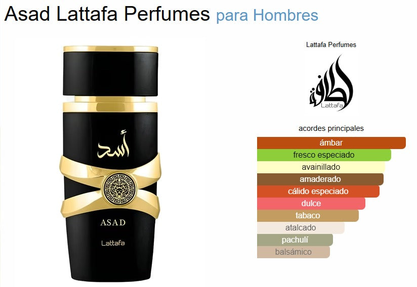 Lattafa Asad 100ml EDP Hombre