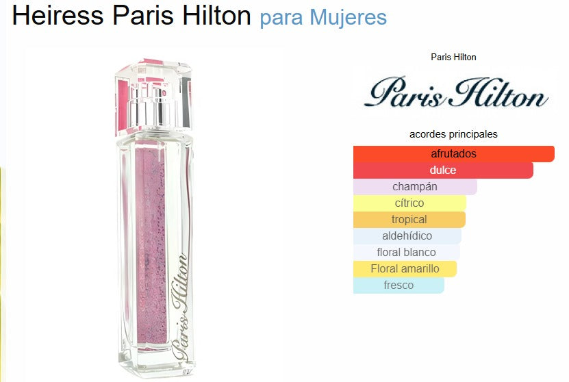 Paris Hilton Heiress 100ml EDP Mujer