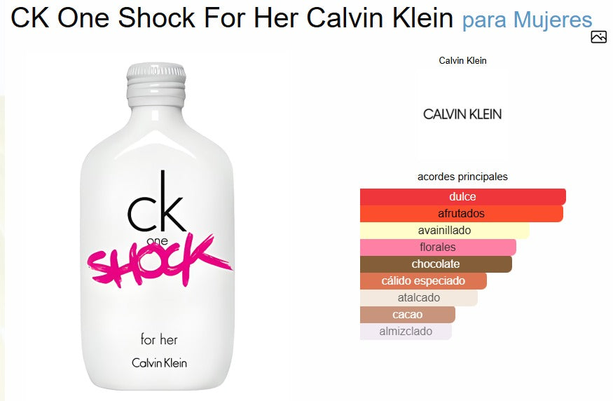 CK One Shock Calvin Klein EDT Mujer 100ml