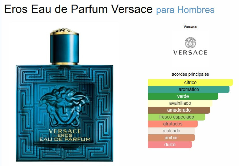 Versace Eros 100ml EDP Hombre