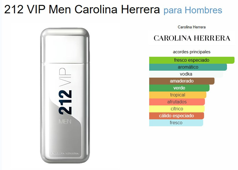 212 Vip Carolina Herrera EDT Hombre