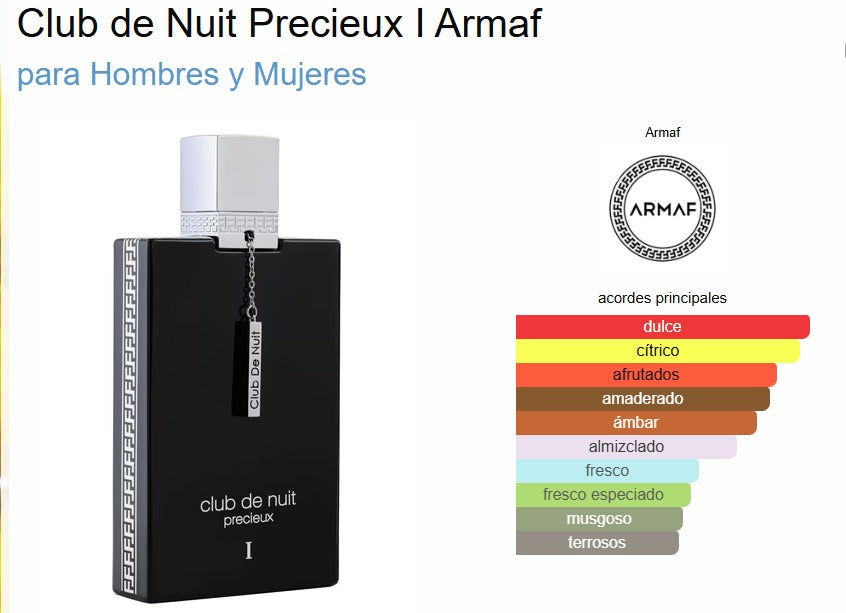 Armaf Club De Nuit Precieux I Extrait de Parfum 55ml Hombre