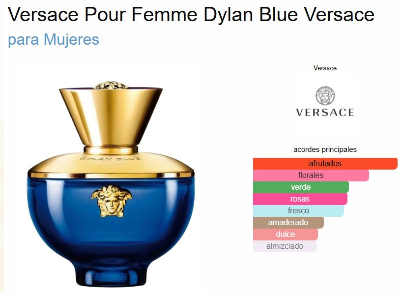 Versace Dylan Blue 100ml EDP Mujer