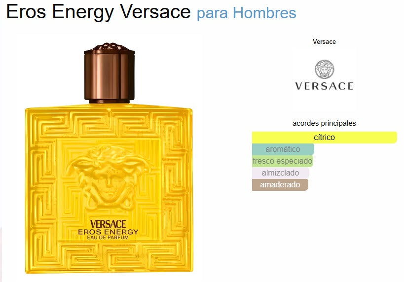 Versace Eros Energy 100ml EDP Hombre