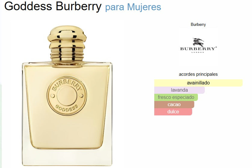 Burberry Goddess EDP 100 ml – Perfume femenino