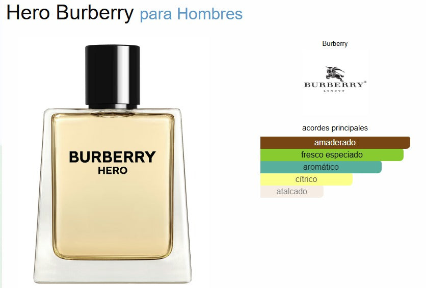 Burberry Hero EDT 100 ml – Perfume masculino