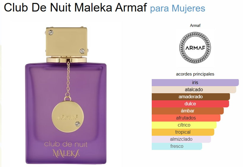 Armaf Club De Nuit Maleka 105ml EDP Mujer